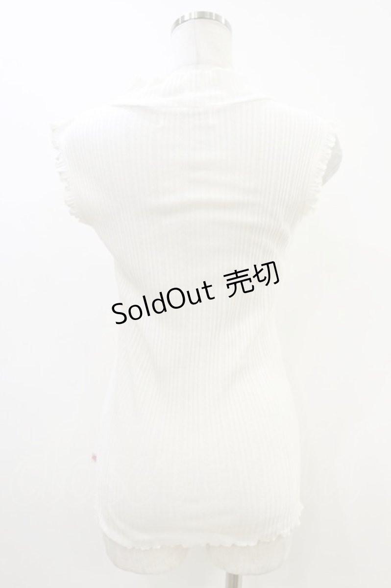 画像2: Katie / UNDER PRETTIES bottle neck no sleeve Free オフ H-26-06-26-1046-LO-TO-NS-ZH (2)