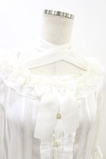 画像3: axes femme kawaii / アントワネットブラウス M オフ H-26-06-26-1048-AX-BL-NS-ZH (3)