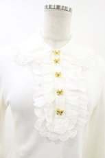 画像3: Angelic Pretty / リボンちゃんボタンカットソー Free オフ H-26-06-26-1049-AP-TO-NS-ZH (3)