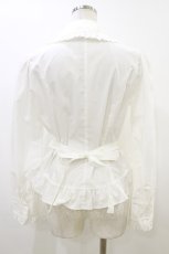 画像2: Innocent World / リボンリボンブラウス M オフ H-26-06-26-1015-IW-BL-NS-ZH (2)