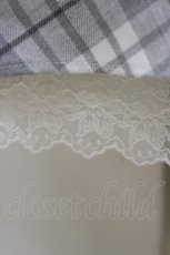 画像5: Hoshibako Works / 【路面店限定販売】リリアンヌ姉妹 チェックワンピース(ロング丈) Free グレー H-26-06-26-1018-LO-OP-NS-ZH (5)