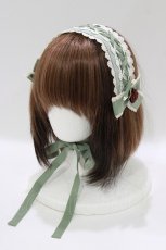 画像1: Innocent World / リバイバル クロスグログランヘッドドレス  グリーン H-26-06-26-071-IW-AC-NS-ZH (1)