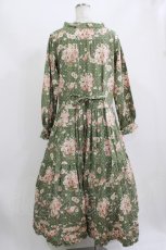画像3: PINK HOUSE / まんまるコスモスプリントワンピース F ティーリーフ H-26-06-26-013-LO-OP-YZ-ZH (3)