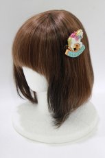 画像1: Emily Temple cute / 木馬アイシングクッキーヘアクリップ   H-26-06-27-1050-ET-AC-AK-ZH (1)