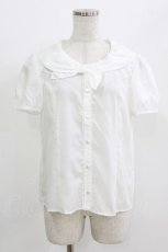 画像1: Emily Temple cute / パティシエパフブラウス M オフ H-26-06-27-1005-ET-BL-AK-ZH (1)