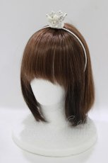 画像1: Emily Temple cute / ベアクラウンカチューシャ  オフ H-26-06-27-1031-ET-ZA-AK-ZH (1)