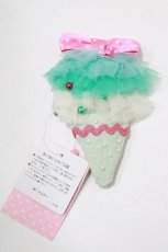 画像2: Shirley Temple / アイスクリームヘアクリップ  サックス H-26-06-27-1034-ET-AC-AK-ZH (2)