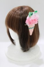 画像1: Shirley Temple / アイスクリームヘアクリップ  ピンク H-26-06-27-1039-ET-AC-AK-ZH (1)