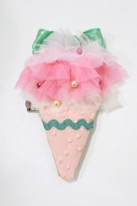 画像2: Shirley Temple / アイスクリームヘアクリップ  ピンク H-26-06-27-1039-ET-AC-AK-ZH (2)