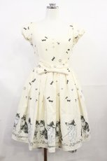 画像1: Ank Rouge / ハロウィンCATBACKスピンドルワンピース M オフ H-26-06-27-009-CA-OP-NS-ZH (1)