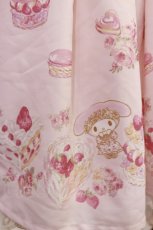 画像6: LIZ LISA / My Melodyコラボ第10弾/スウィートケーキ柄ワンピース Free ピンク H-26-06-27-011-LO-OP-NS-ZH (6)