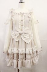 画像1: LIZ LISA / ティアラリボンティアードワンピース Free ピンク H-26-06-27-016-LO-OP-NS-ZH (1)