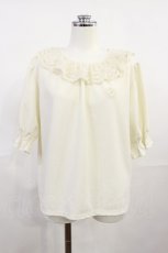 画像1: m petit by misako / TT*AOKエリレースPO M オフ H-26-06-27-030-LO-TO-NS-ZH (1)