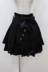 画像1: PEACE NOW / レイヤードフリルスカート M 黒 H-26-06-28-044-PU-SK-AK-ZH (1)