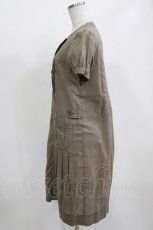 画像2: Franche Lippee / シャツワンピース M ブラウン H-26-06-28-1030-LO-OP-NS-ZH (2)