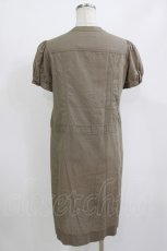 画像3: Franche Lippee / シャツワンピース M ブラウン H-26-06-28-1030-LO-OP-NS-ZH (3)