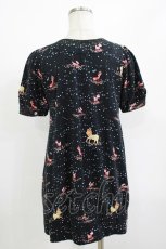 画像3: Cherir la femme / オリプリトップス M ブラック H-26-06-28-1038-LO-TO-NS-ZH (3)