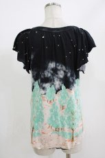 画像2: Cherir la femme / オリプリトップス M ブラック/羊 H-26-06-28-1055-LO-TO-NS-ZH (2)