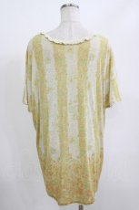画像2: Cherir la femme / オリプリトップス M オフ/ボーダー H-26-06-28-1072-LO-TO-NS-ZH (2)