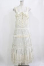 画像1: Cherir la femme / ロングワンピース M 生成り H-26-06-28-1002-LO-OP-NS-ZH (1)