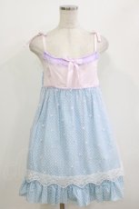 画像1: Nile Perch / 星×ハートチュールベビードール Free サックス/ピンク H-26-06-28-1011-LO-OP-NS-ZH (1)