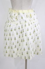 画像3: Franche Lippee / オリプリスカート M 白/うさぎ柄 H-26-06-28-1020-LO-SK-NS-ZH (3)
