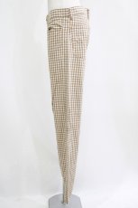 画像2: Cherir la femme / ギンガムパンツ S ベージュ H-26-06-28-1025-LO-PA-NS-ZH (2)