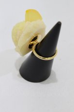 画像2: Q-pot. / ハチミツレモンシャーベットリング 調節可能 イエロー H-26-06-28-007-QP-AC-AK-ZH (2)