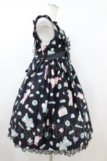 画像3: Angelic Pretty / Fancyホスピタルジャンパースカート  ブラック H-26-06-28-2030-AP-OP-NS-ZH (3)
