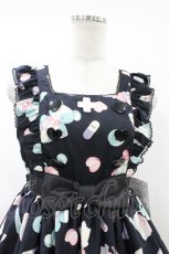 画像4: Angelic Pretty / Fancyホスピタルジャンパースカート  ブラック H-26-06-28-2030-AP-OP-NS-ZH (4)
