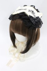 画像1: Angelic Pretty / Princess Catアイマスクキャノティエ  アイボリー H-26-06-28-2004-AP-AC-NS-ZH (1)