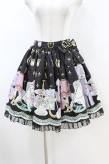 画像1: Angelic Pretty / Charlotte's Bearスカート Free ブラック H-26-06-28-2037-AP-SK-NS-ZH (1)