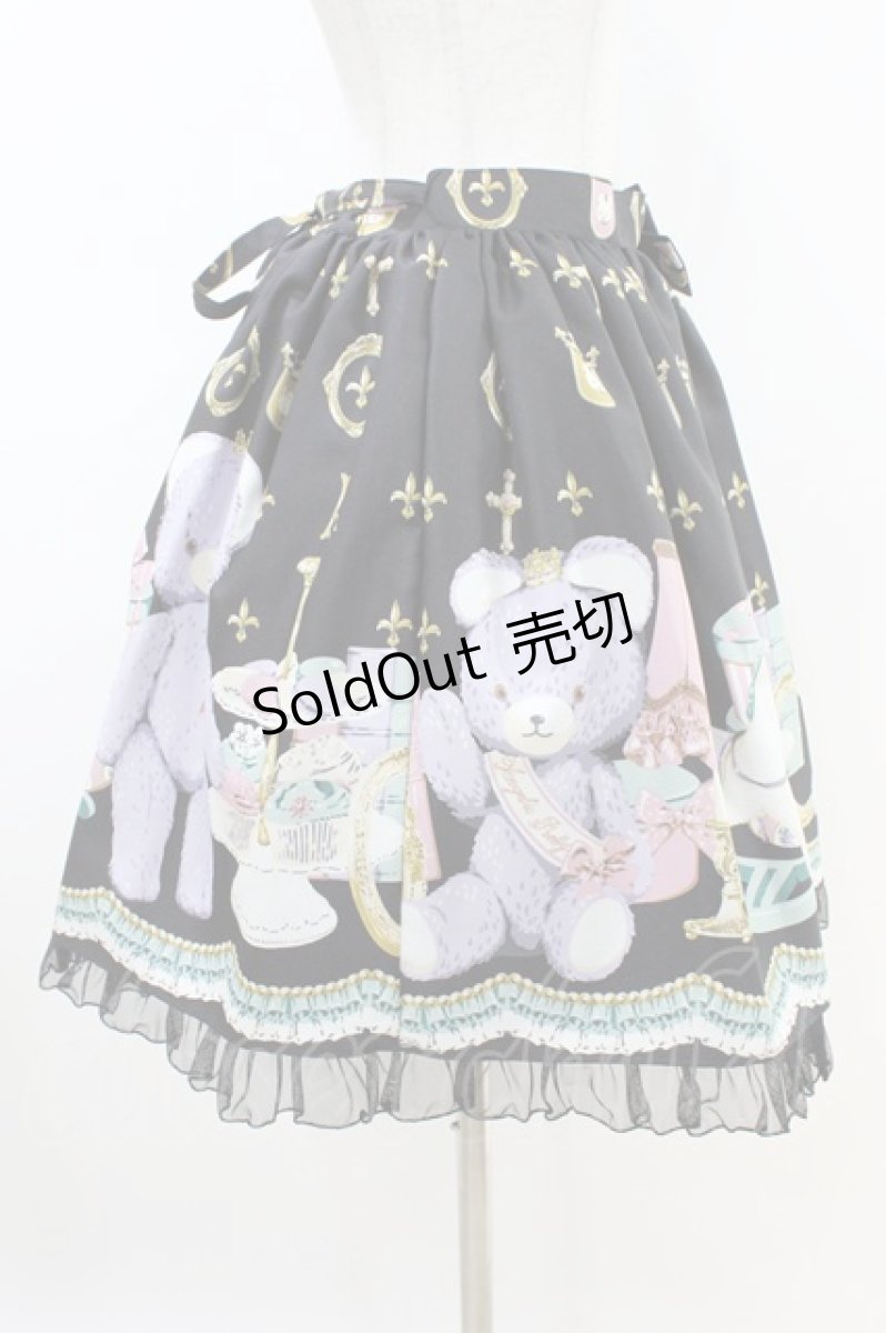 画像3: Angelic Pretty / Charlotte's Bearスカート Free ブラック H-26-06-28-2037-AP-SK-NS-ZH (3)