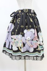 画像3: Angelic Pretty / Charlotte's Bearスカート Free ブラック H-26-06-28-2037-AP-SK-NS-ZH (3)