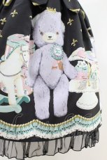 画像4: Angelic Pretty / Charlotte's Bearスカート Free ブラック H-26-06-28-2037-AP-SK-NS-ZH (4)
