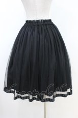 画像2: F&A / リボン付きチュールスカート Free BLACK H-26-06-28-2040-LO-SK-NS-ZH (2)