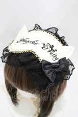 画像3: Angelic Pretty / Princess Catアイマスクキャノティエ  アイボリー H-26-06-28-2004-AP-AC-NS-ZH (3)