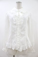 画像1: Angelic Pretty / Whipフリルブラウス Free 白 H-26-06-28-2044-AP-BL-NS-ZH (1)