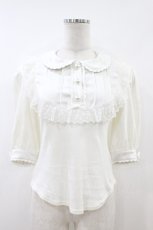 画像1: Angelic Pretty / Sweetieラウンド切替カットソー Free オフ H-26-06-28-2047-AP-TO-NS-ZH (1)