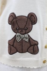 画像3: Angelic Pretty / Holiday Bearニットカーディガン Free アイボリー H-26-06-28-2052-AP-TO-NS-ZH (3)