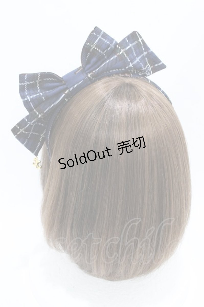 画像2: Angelic Pretty / British Bearカチューシャ  ブルー H-26-06-28-2007-AP-AC-NS-ZH (2)