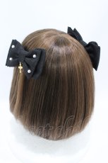 画像2: Angelic Pretty / オーガンジークロスコーム  ブラック H-26-06-28-2011-AP-AC-NS-ZH (2)
