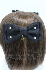 画像3: Angelic Pretty / オーガンジークロスコーム  ブラック H-26-06-28-2011-AP-AC-NS-ZH (3)