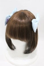 画像1: Angelic Pretty / オーガンジークロスコーム  サックス H-26-06-28-2012-AP-AC-NS-ZH (1)