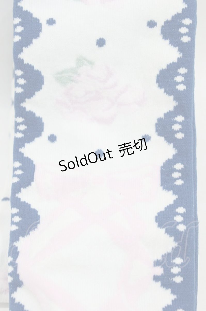 画像2: Angelic Pretty / Milky Ribbonオーバーニー  ネイビー H-26-06-28-2014-AP-ZA-NS-ZH (2)