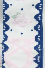 画像2: Angelic Pretty / Milky Ribbonオーバーニー  ネイビー H-26-06-28-2014-AP-ZA-NS-ZH (2)