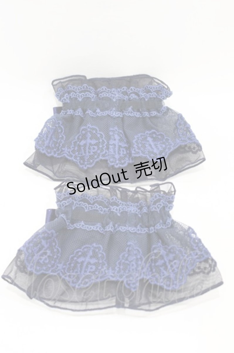 画像2: Angelic Pretty / Lacy Crossお袖とめ  ネイビー H-26-06-28-2017-AP-ZA-NS-ZH (2)
