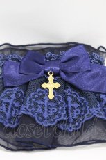 画像3: Angelic Pretty / Lacy Crossお袖とめ  ネイビー H-26-06-28-2017-AP-ZA-NS-ZH (3)