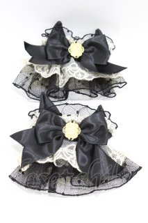 Angelic Pretty / Princess Catお袖とめ ブラック H-26-06-28-2019-AP
