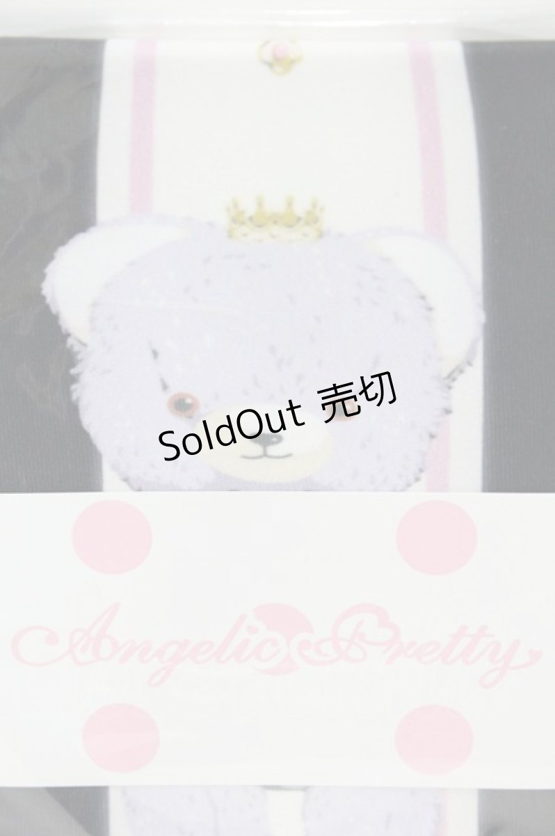 画像3: Angelic Pretty / Charlotte's Bearタイツ  ブラック H-26-06-28-2022-AP-ZA-NS-ZH (3)